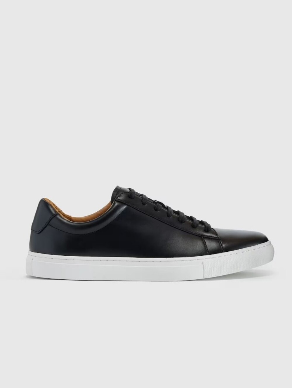Quince Italian Leather Everyday Sneaker - black